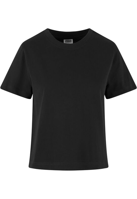 Camiseta  de Urban Classics - Camiseta orgánica de corte cuadrado para mujer - Mujer - Negro